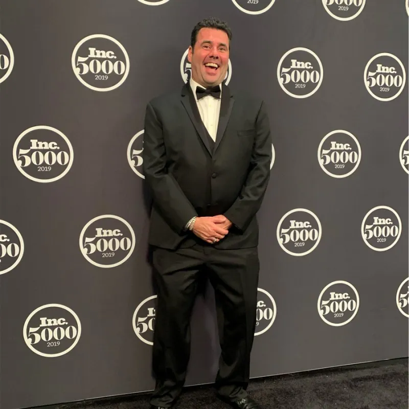 Kevin De Vincenzi at the Inc. 5000 Awards Ceremony, 2019
