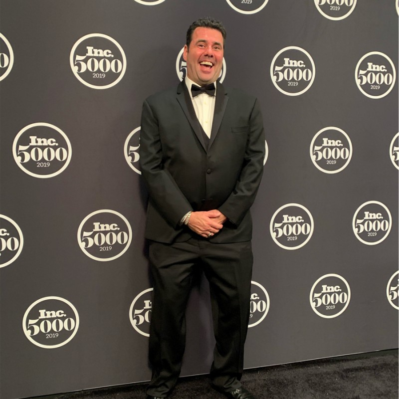 Kevin De Vincenzi at the Inc. 5000 Awards Ceremony, 2019